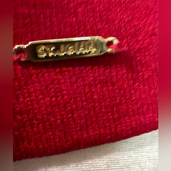 St. John Sport mock neck sleeveless color block top.- S - Picture 5 of 6